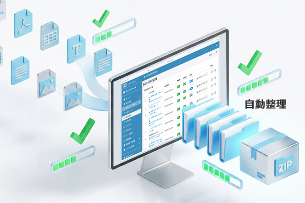 Spot-Managerの書類進捗管理画面 - 提出状況の可視化・締切後自動ロック・ファイル自動リネーム機能を表示